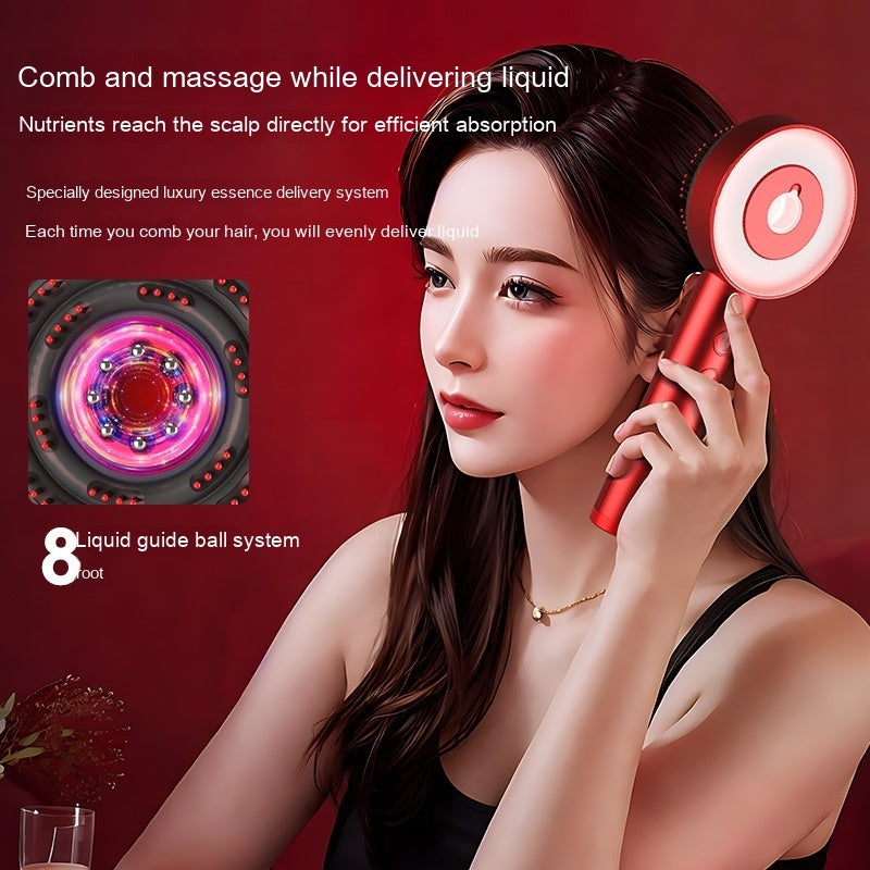 Red Light Therapy Oil Scalp Massager Electric Machine